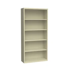 HL8000 5 Shelf Metal Bookcase - 72