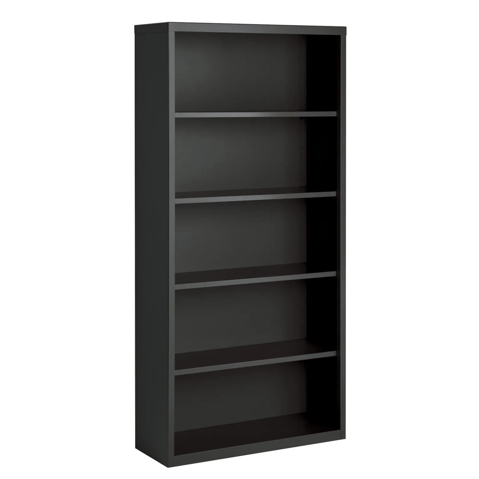 HL8000 5 Shelf Metal Bookcase - 72"H