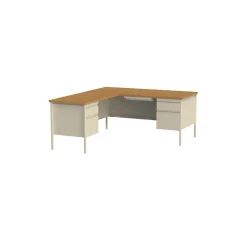 HL10000 Series L-Shaped Desk with Left Hand Return - 66"W x 72"D