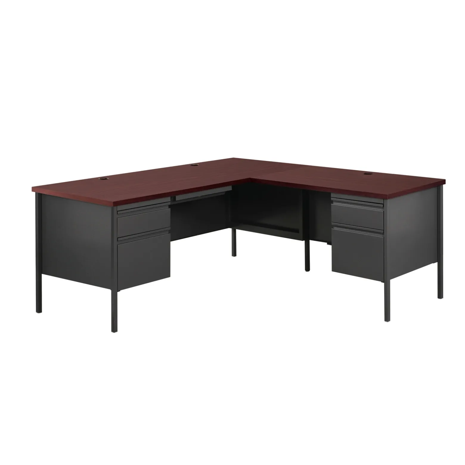 HL10000 Series L-Shaped Desk with Right Hand Return - 66"W x 72"D