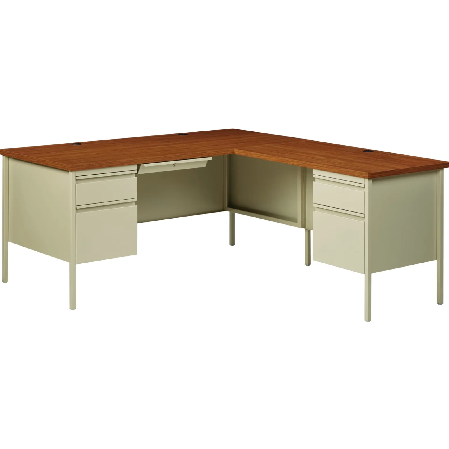 HL10000 Series L-Shaped Desk with Right Hand Return - 66"W x 72"D