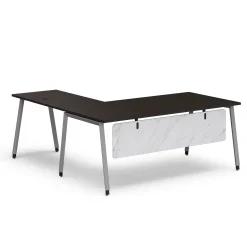 Holloway 71" L-Shaped Table Desk – 71"Wx77”D