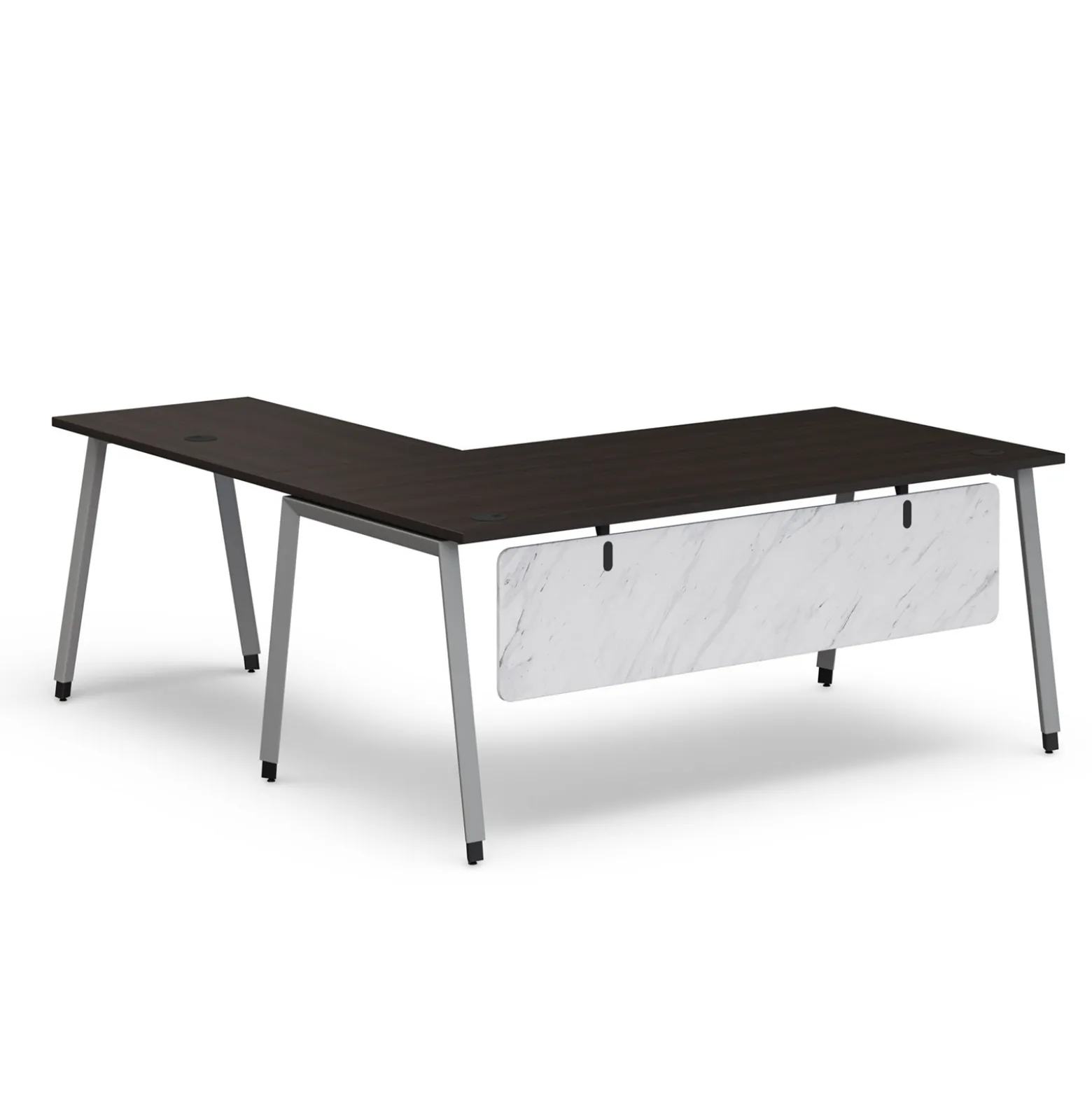 Holloway 71" L-Shaped Table Desk – 71"Wx77”D