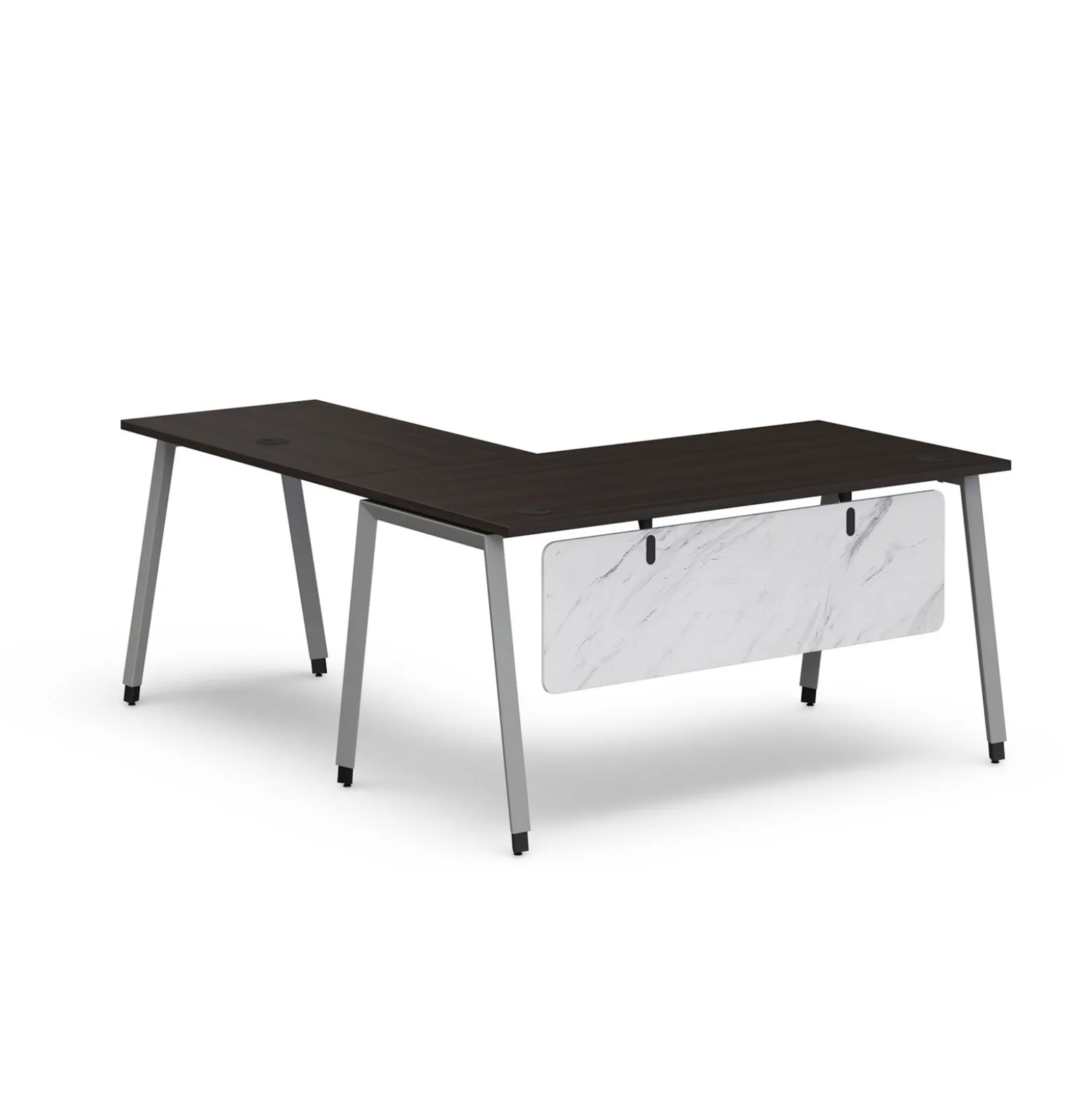 Holloway 59" L-Shaped Table Desk – 59"Wx71”D