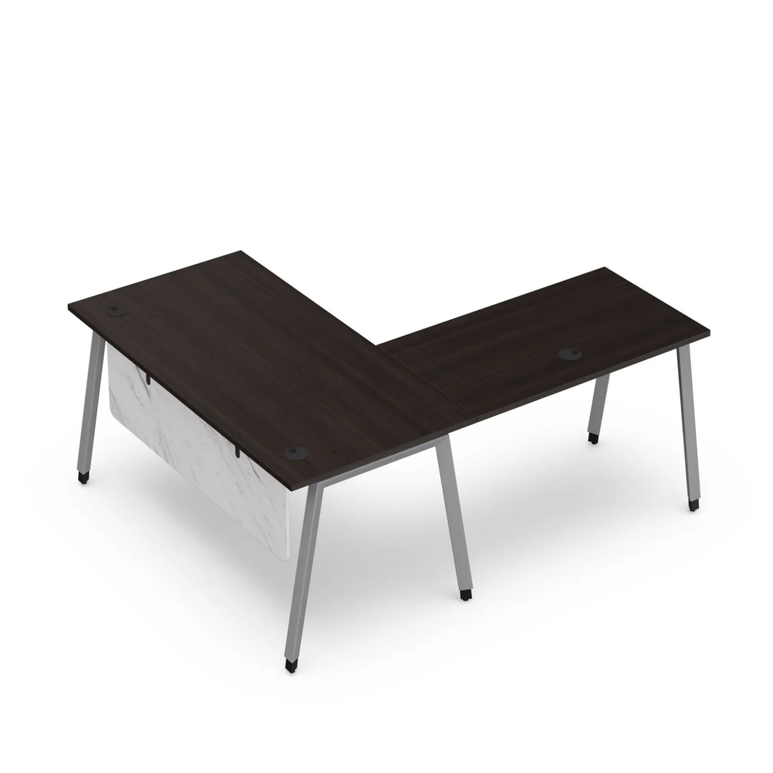 Holloway 59" L-Shaped Table Desk – 59"Wx71”D