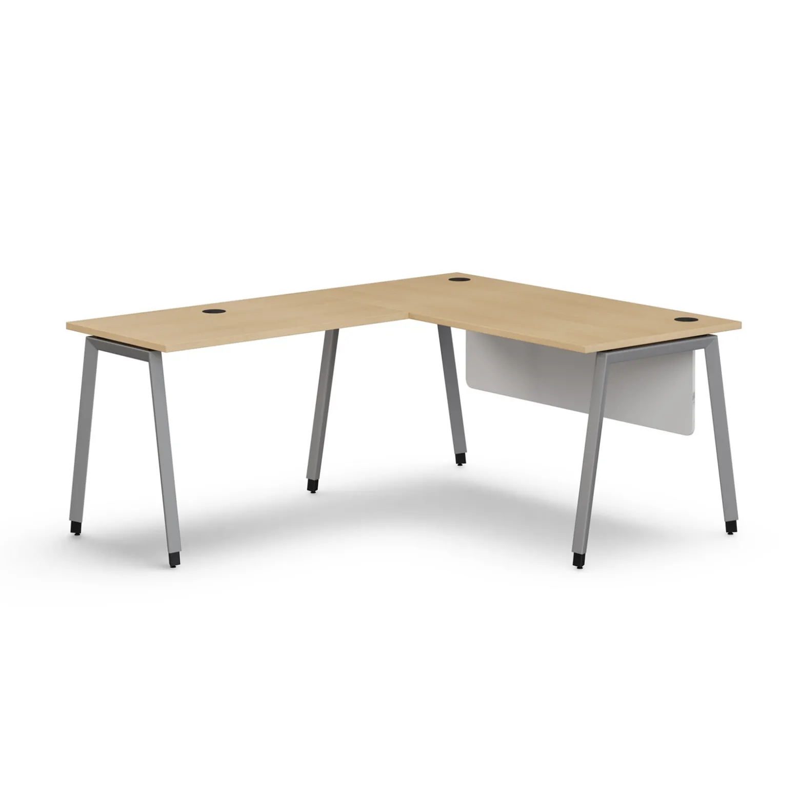 Holloway 59" L-Shaped Table Desk – 59"Wx71”D