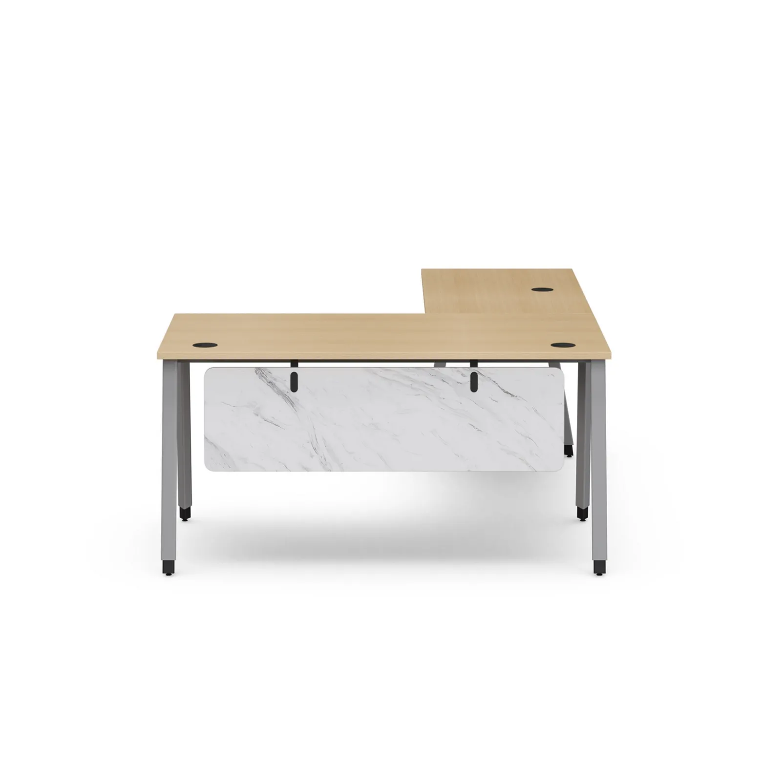 Holloway 59" L-Shaped Table Desk – 59"Wx71”D