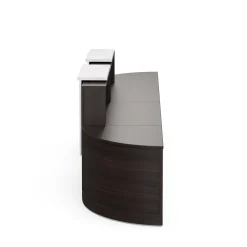 Holloway Double Reception Desk w/ 2 Curved Returns – 157