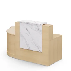 Holloway L-Shaped Reception Desk w/ ADA Return and File