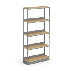 Holloway 4-Shelf Bookcase – 71”H