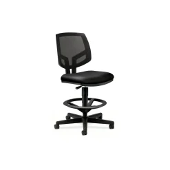HON Volt Armless Mesh and Leather Stool