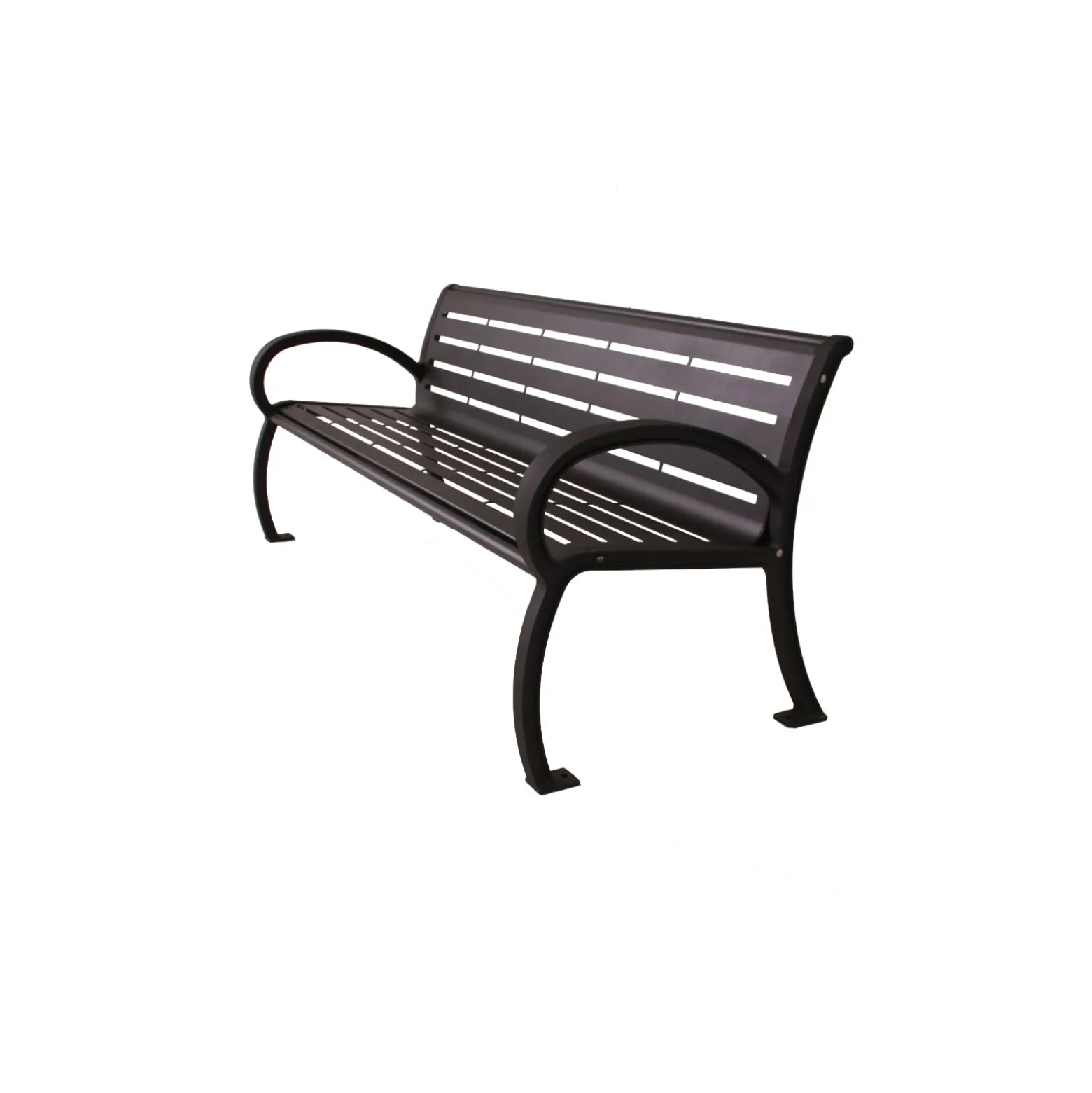 Horizontal Slat Bench - 4 ft