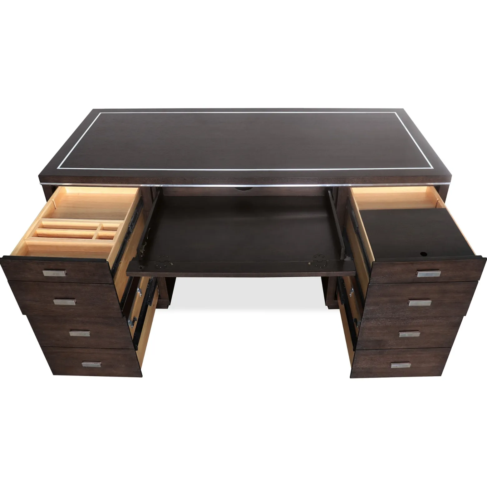 House Blend Junior Executive Desk - 64"W x 28"D