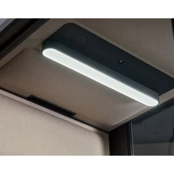 Hush Free S. Hybrid Privacy Booth with Face-Illuminating LED Lighting