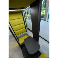 Hush Free XM Acoustic Collaboration Booth with HushAssistant Technology