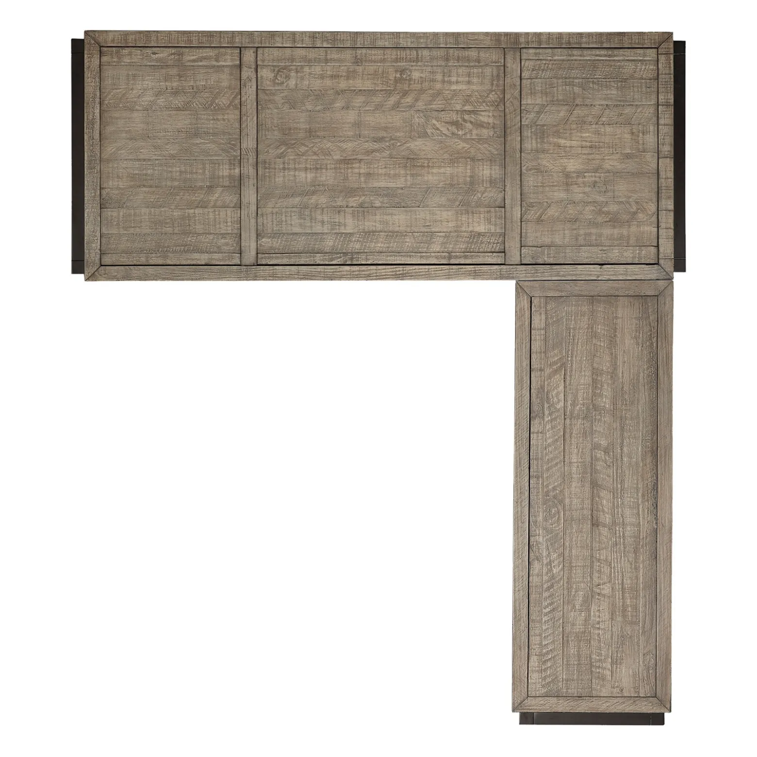 Huxley L-Shaped Desk w/ Reversible Return - 69"W x 79"D