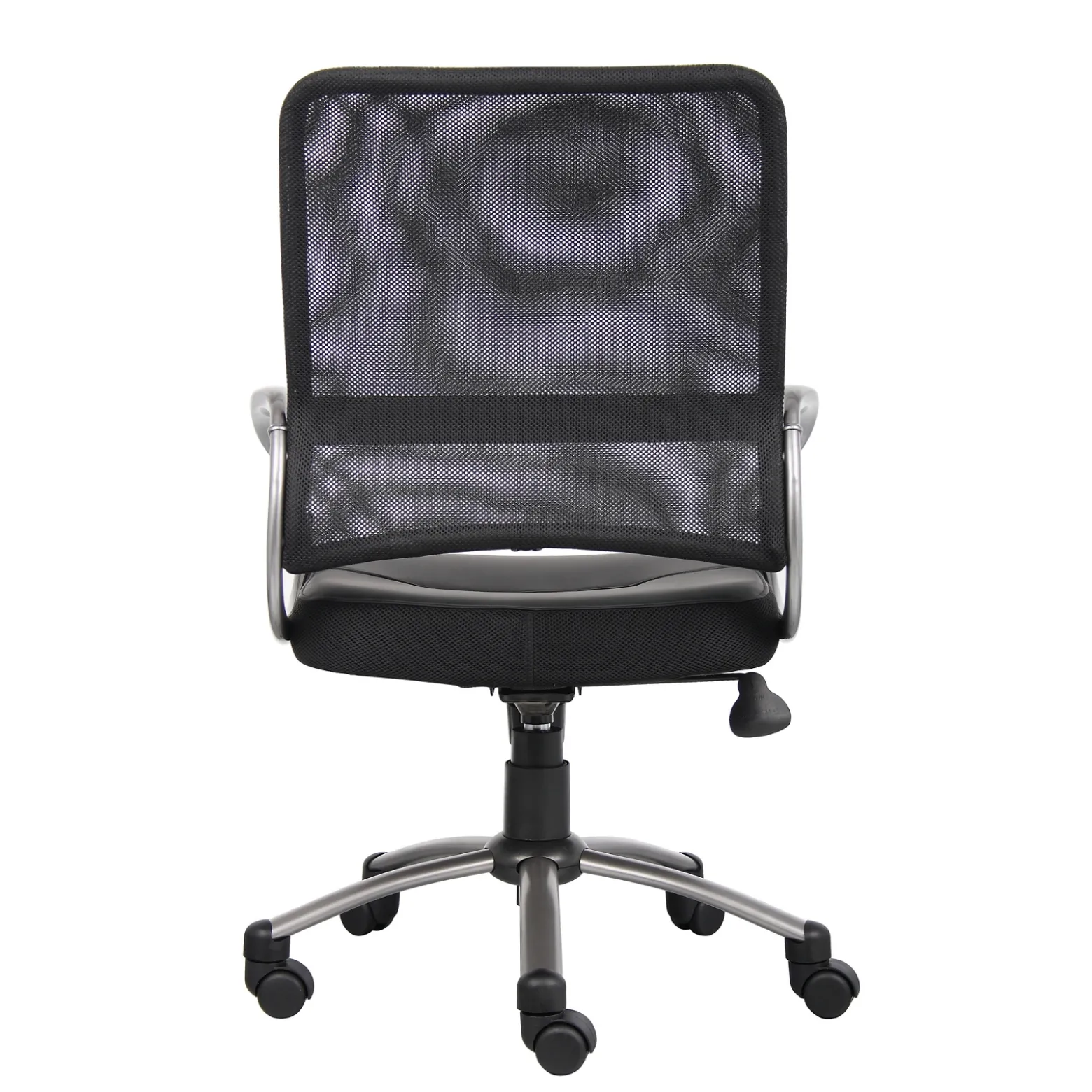 Hydra Adjustable Computer Chair with Mesh Back and Bonded Leather Seat