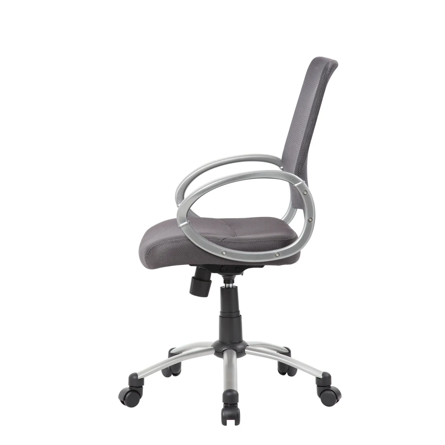 Hydra Adjustable Computer Chair with Mesh Back and Bonded Leather Seat