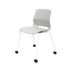 Imme Armless Chair with Casters