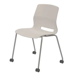 Imme Armless Chair with Casters