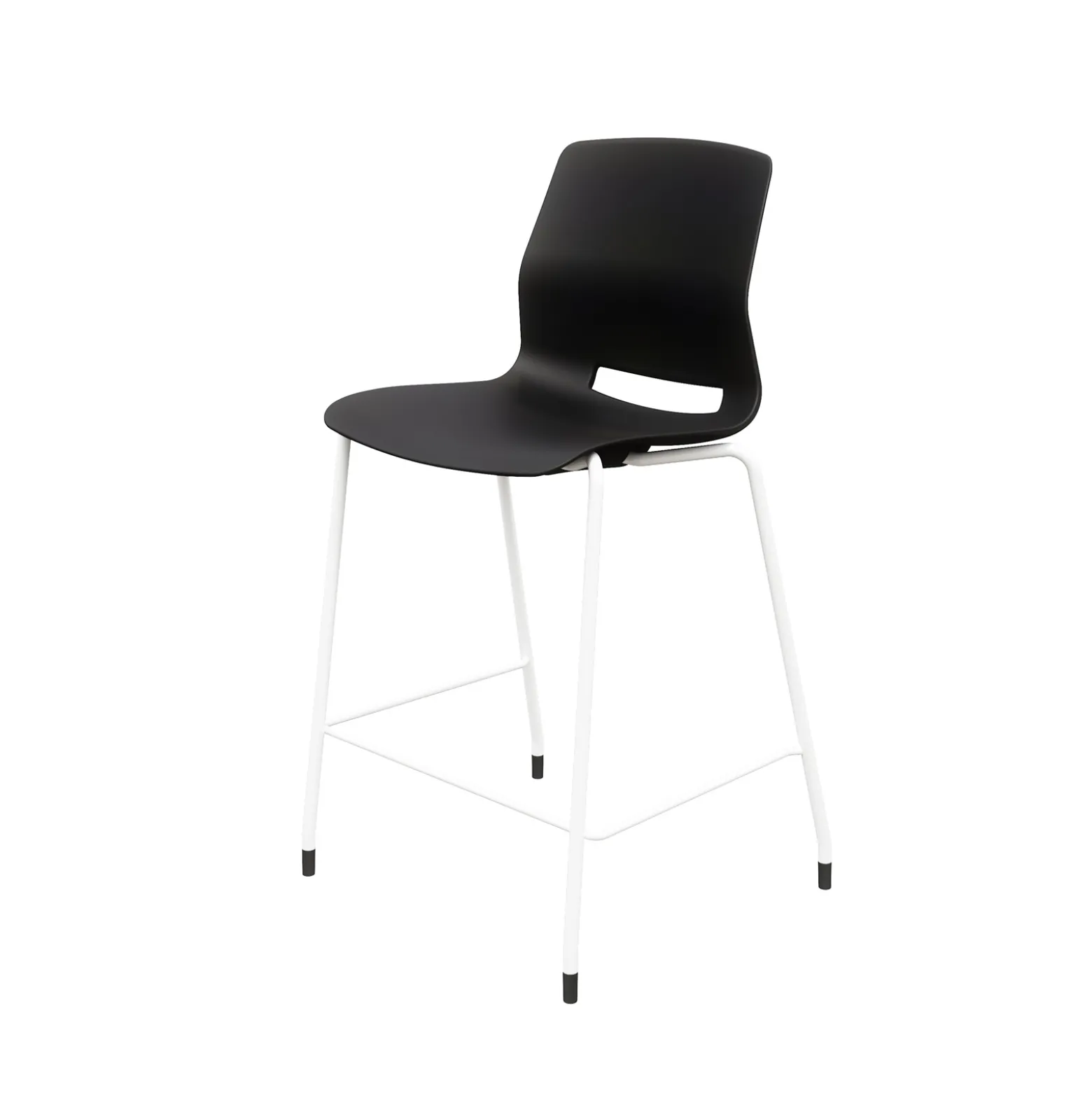 Imme Armless Poly Stacking Counter Height Stool