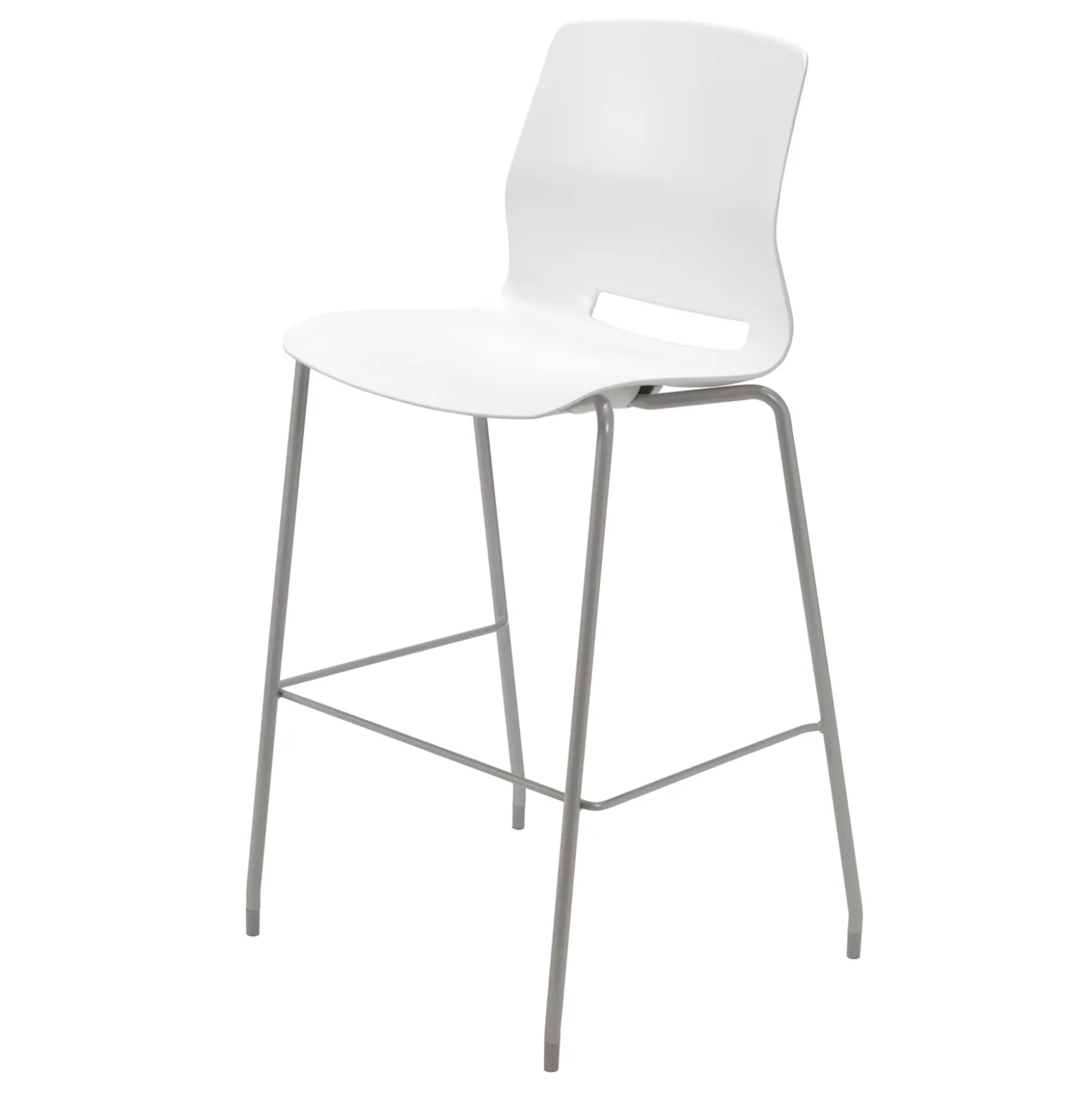 Imme Armless Poly Stacking Bar Height Stool