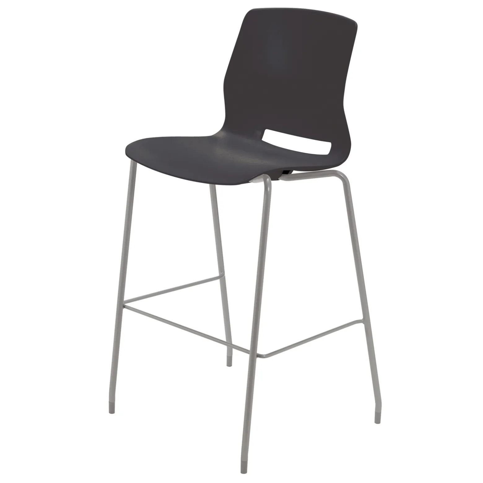 Imme Armless Poly Stacking Bar Height Stool