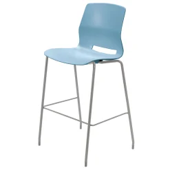 Imme Armless Poly Stacking Bar Height Stool