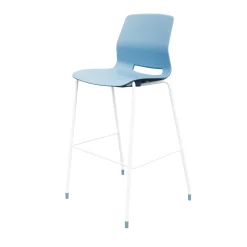 Imme Armless Poly Stacking Bar Height Stool