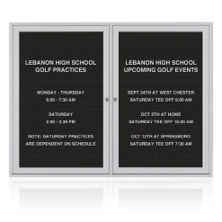 Indoor Directory Board 48"x36"