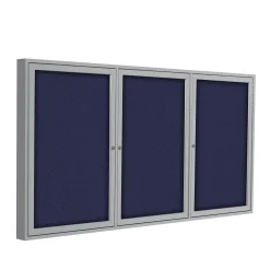 Indoor Fabric Tackboard 96"wx48"h