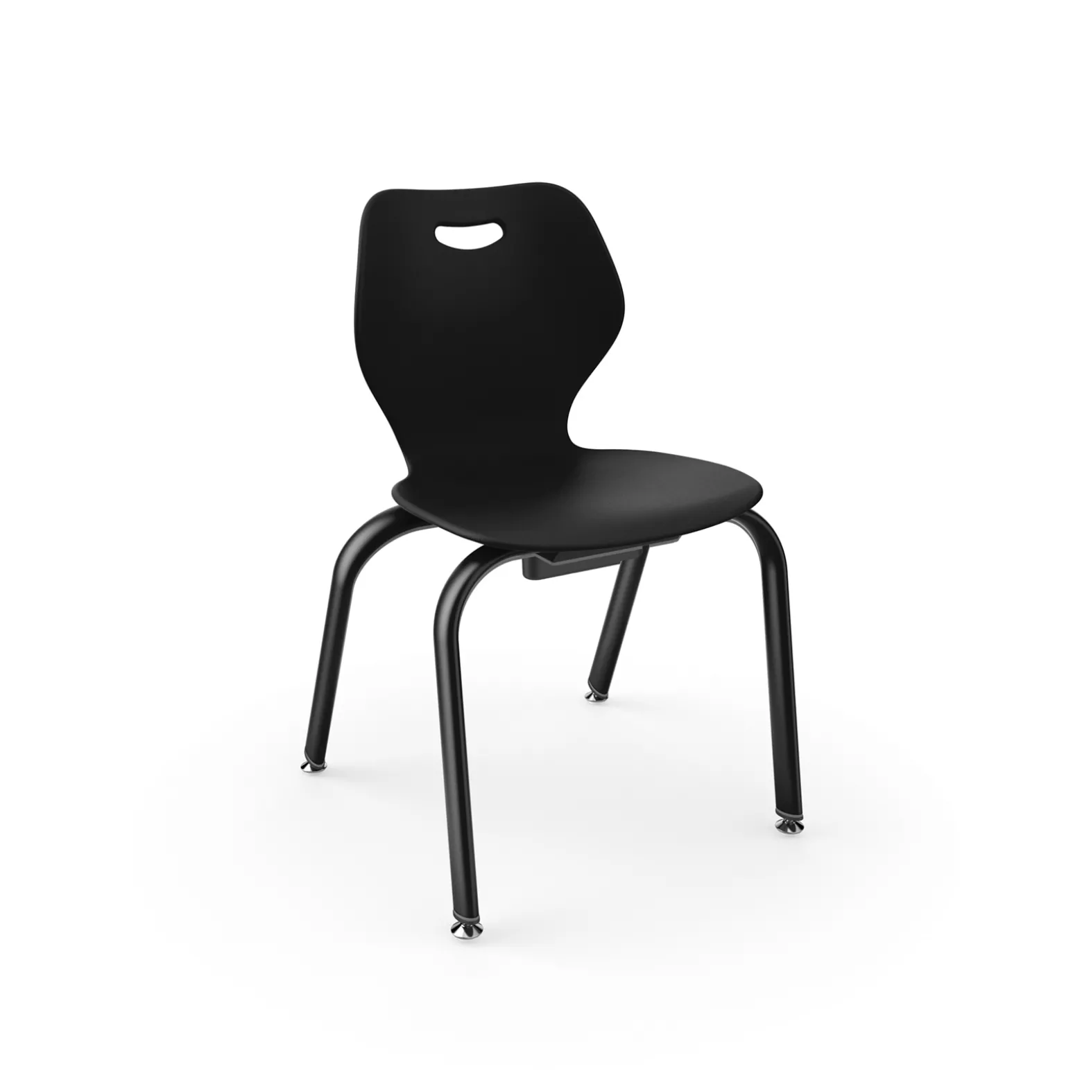 Intellect Wave Four Leg Student Chair - 15"H Seat