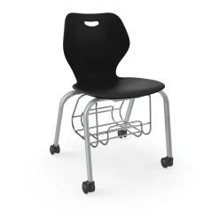 Intellect Wave Mobile Student Chair with Storage - 18