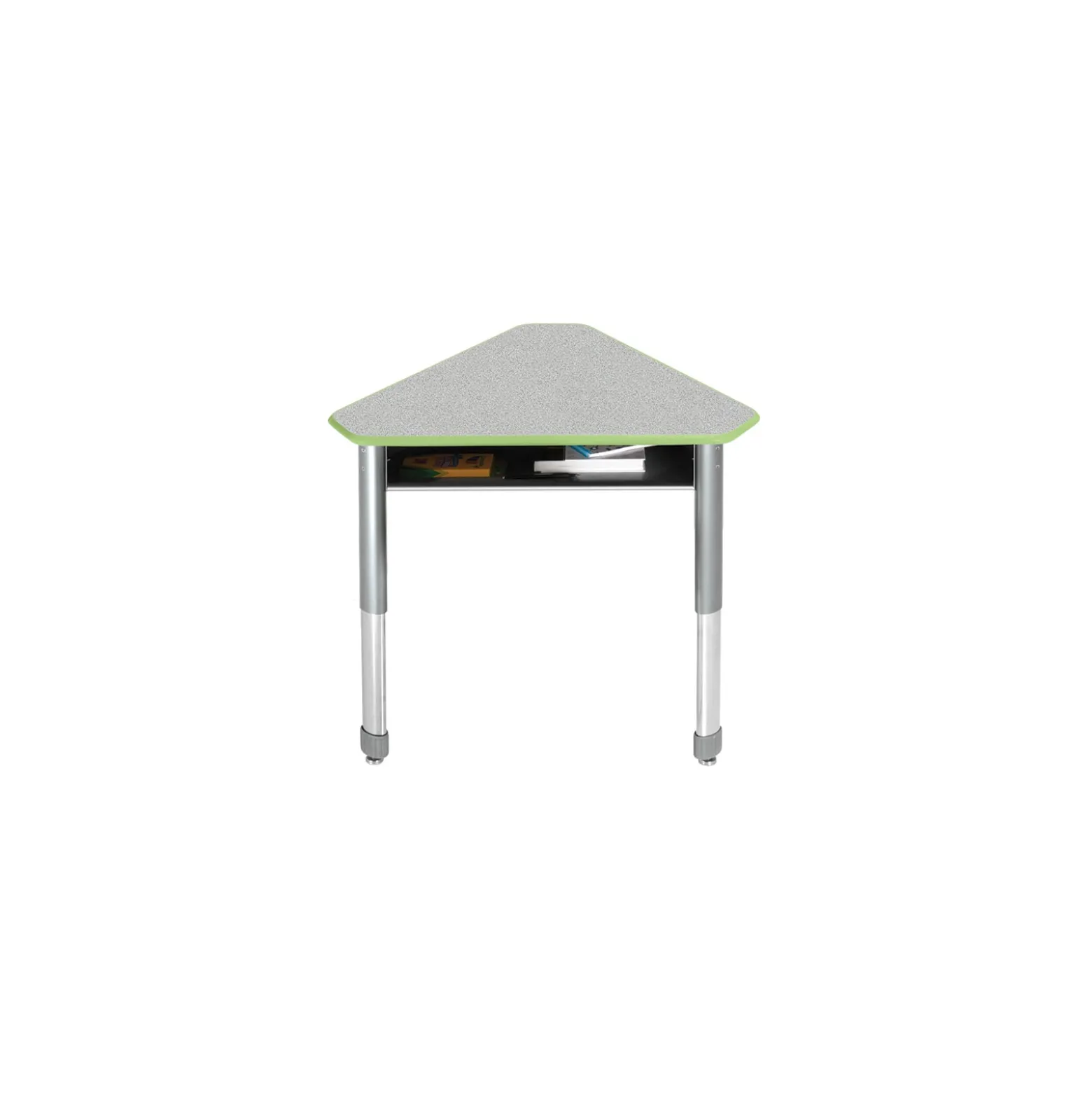 Interchange Adjustable Height Diamond Mini Student Desk with Book Box