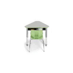 Interchange Adjustable Height Diamond Mini Student Desk with Book Box