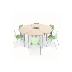 Interchange Adjustable Height Diamond Student Desk