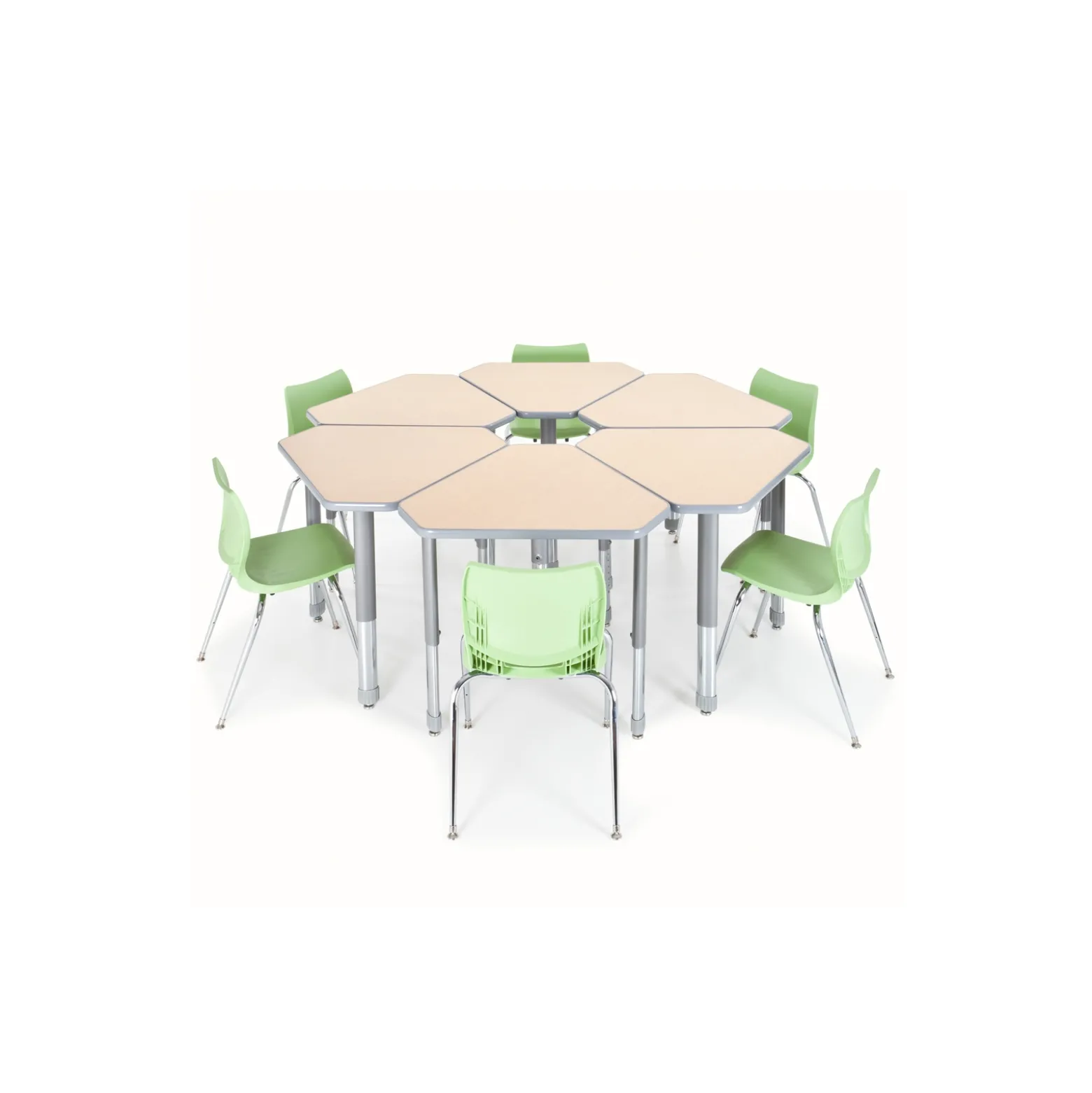 Interchange Adjustable Height Diamond Student Desk