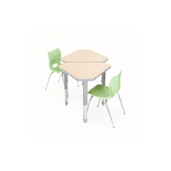 Interchange Adjustable Height Diamond Student Desk