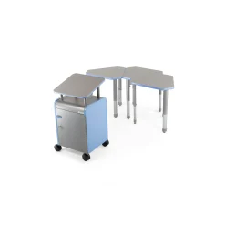 Interchange Adjustable Height Diamond Mini Student Desk