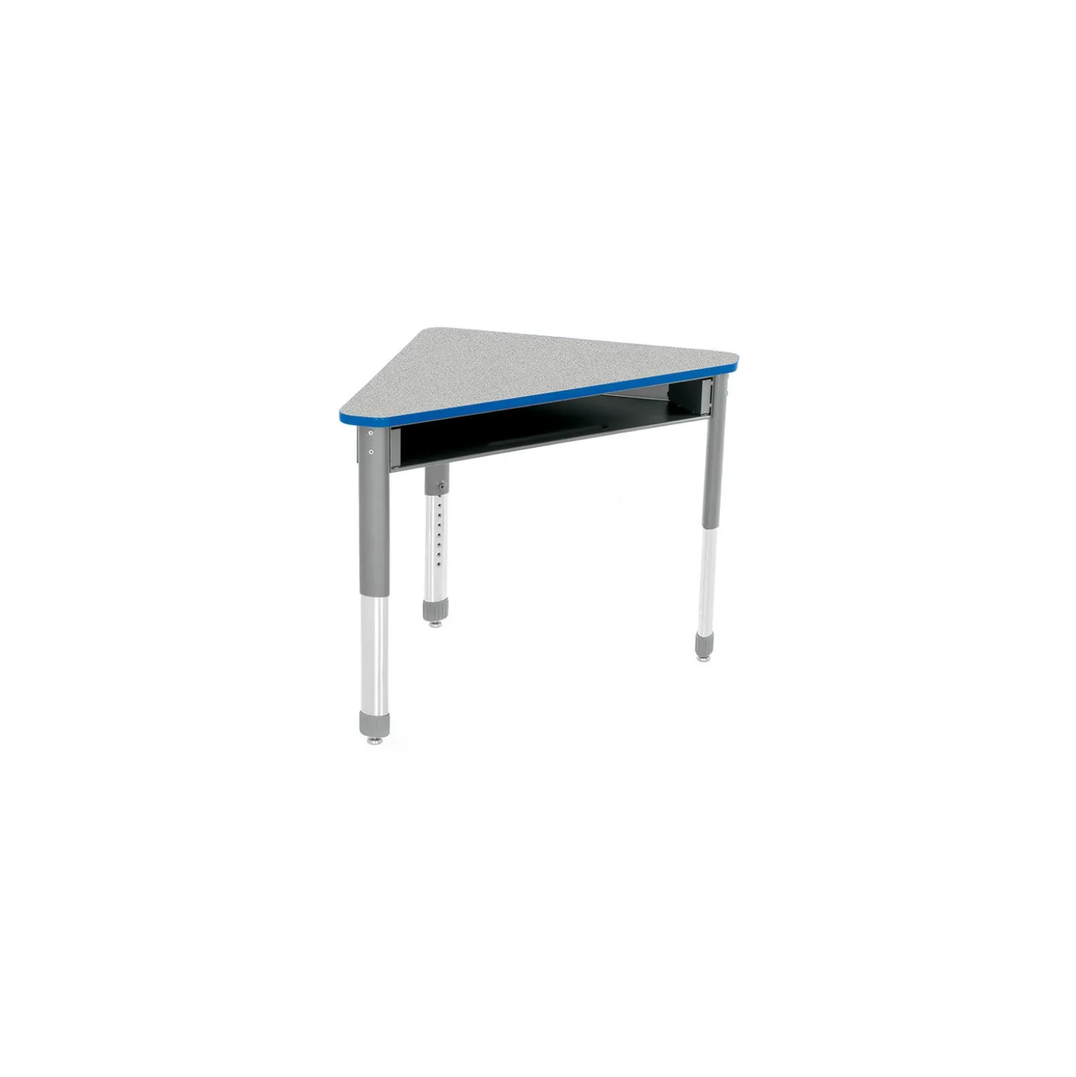 Interchange Wing Shape Student Desk with Book Box