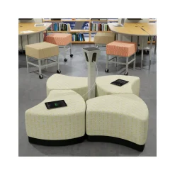 iTeach Mobile Power Tower Charging Station - 8 Standard, 8 USB
