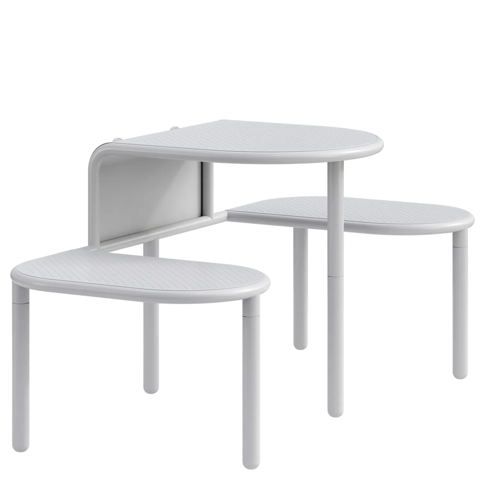 Juna Double Picnic Table - 66"W x 28"D