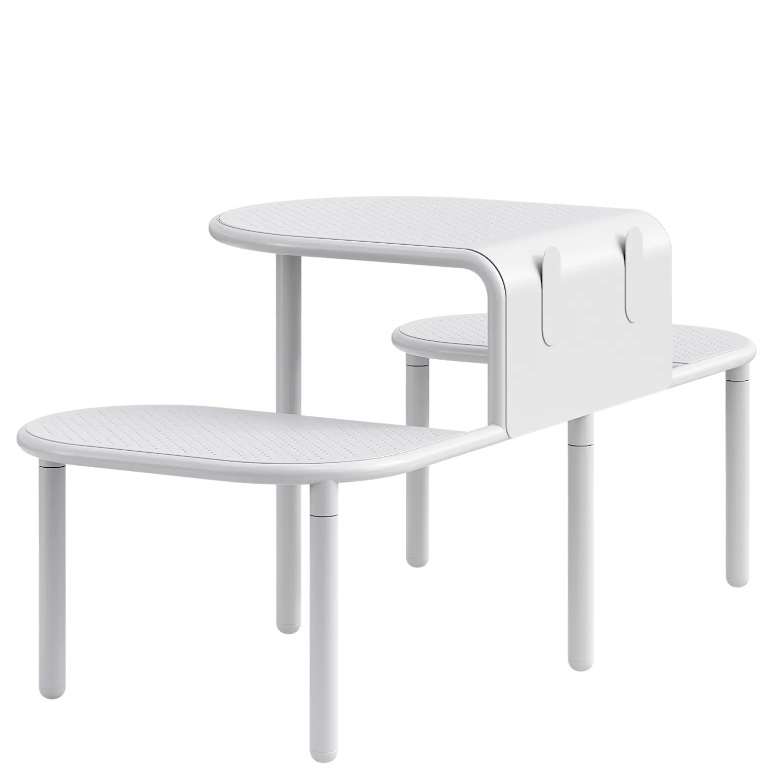 Juna Double Picnic Table - 66"W x 28"D