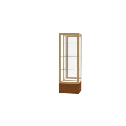 Keepsake Lockable Display Case with Oak Base - 24