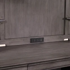 Kensley Credenza Desk w/ Hutch - 68