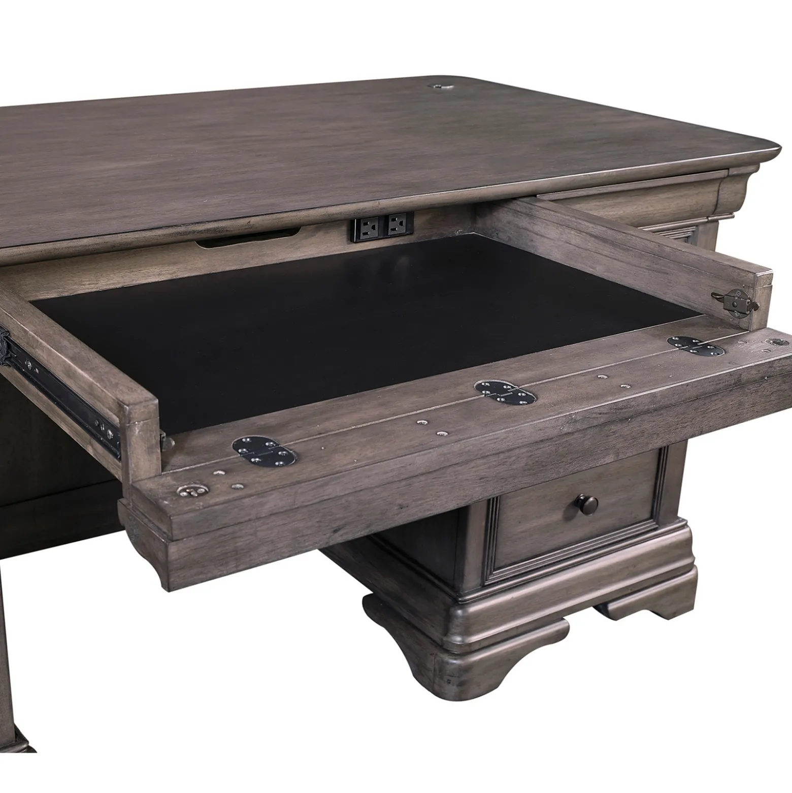 Kensley Double Pedestal Executive Desk - 68"W x 32"D