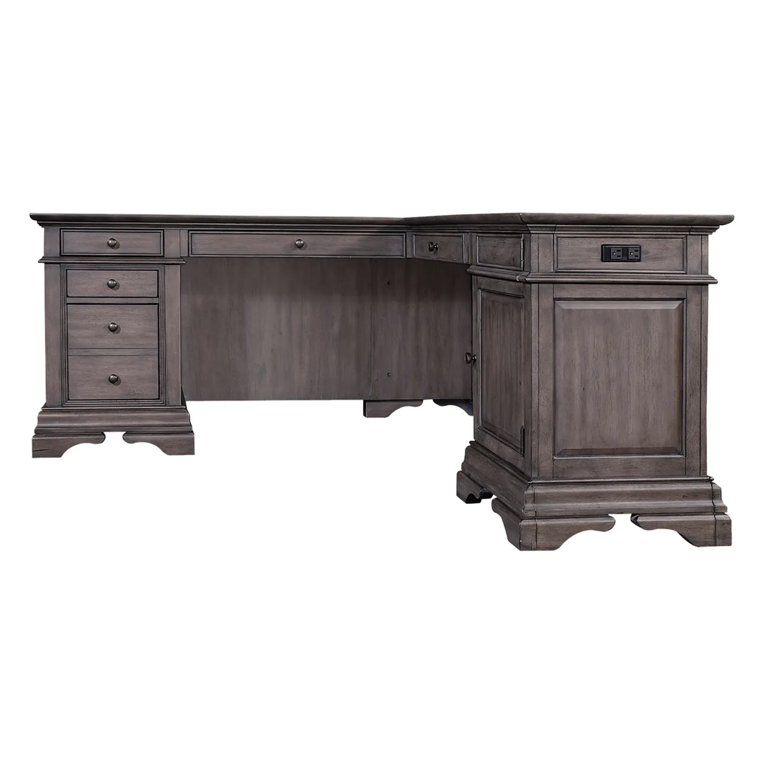Kensley L-Shaped Desk with Right Return - 68.5"W x 81"D
