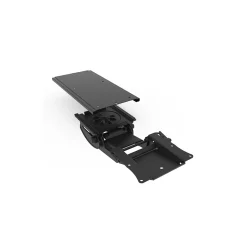 Keyboard Tray With Arm for Shallow Work Surfaces