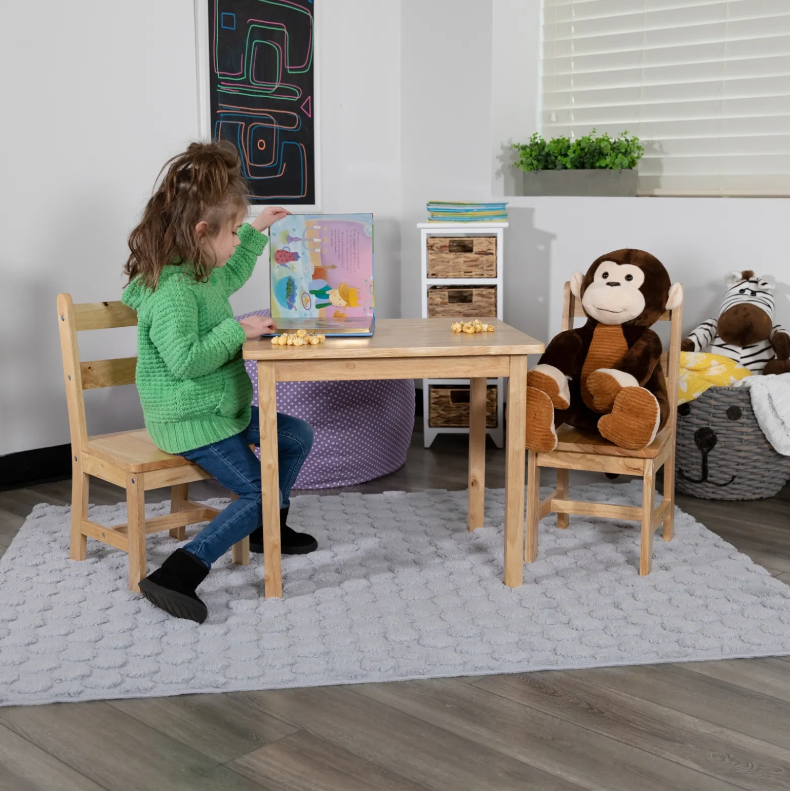 Kids Table & 2 Chair Set