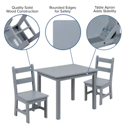 Kids Table & 2 Chair Set